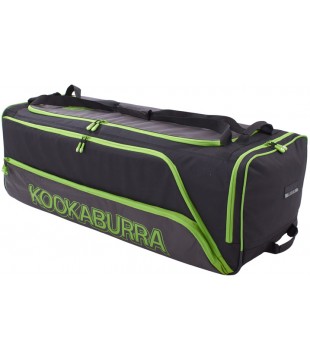 Kookaburra Pro 2.0 Wheelie Bag - Black/Lime